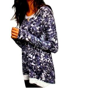 Anthro Saturday Sunday Floral Sweater